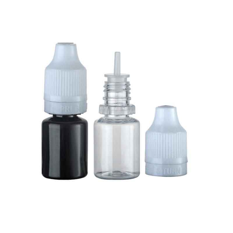 5ml Factory Plastic Pet Dispenser Packaging Water E-Juice Screw Cap Bottles for Essential Oil Sample