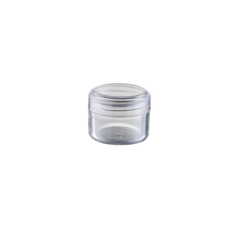 XR-Co-12 Monolayer Wall Plastic Packaging Container Screw Cap Cosmetics Perfume Pet Glass Bottles Cream Jar